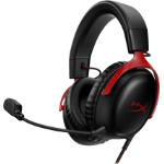 HyperX Cloud III — Casque de jeu (noir/rouge)