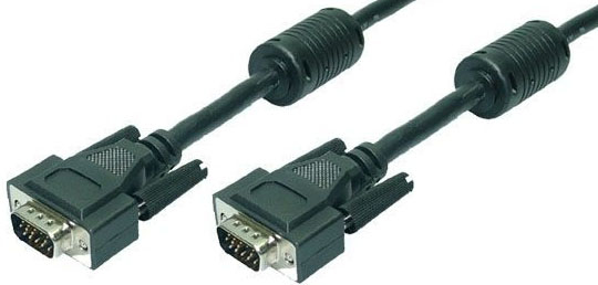 Image of LogiLink 5m VGA VGA cable VGA (D-Sub) Black