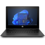 HP Pro x360 Fortis 11 inch G9 N5100 Hybrid (2-in-1) 29.5 cm (11.6") Touchscreen HD Intel® Celeron® 4 GB DDR4-SDRAM 128 GB SSD Wi-Fi 6 (802.11ax) Windows 11 Pro Education Black