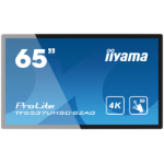 iiyama TF6537UHSC-B2AG Signage Display Digital signage flat panel 165.1 cm (65") LED 400 cd/m² 4K Ultra HD Black Touchscreen 24/7