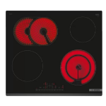 Bosch Serie 6 PKN631FP2E Black Built-in Ceramic 4 zone(s)