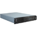 Inter-Tech 2U-2129N Rack Black, Silver