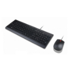 Lenovo Essential keyboard Mouse included Universal USB Italian Black