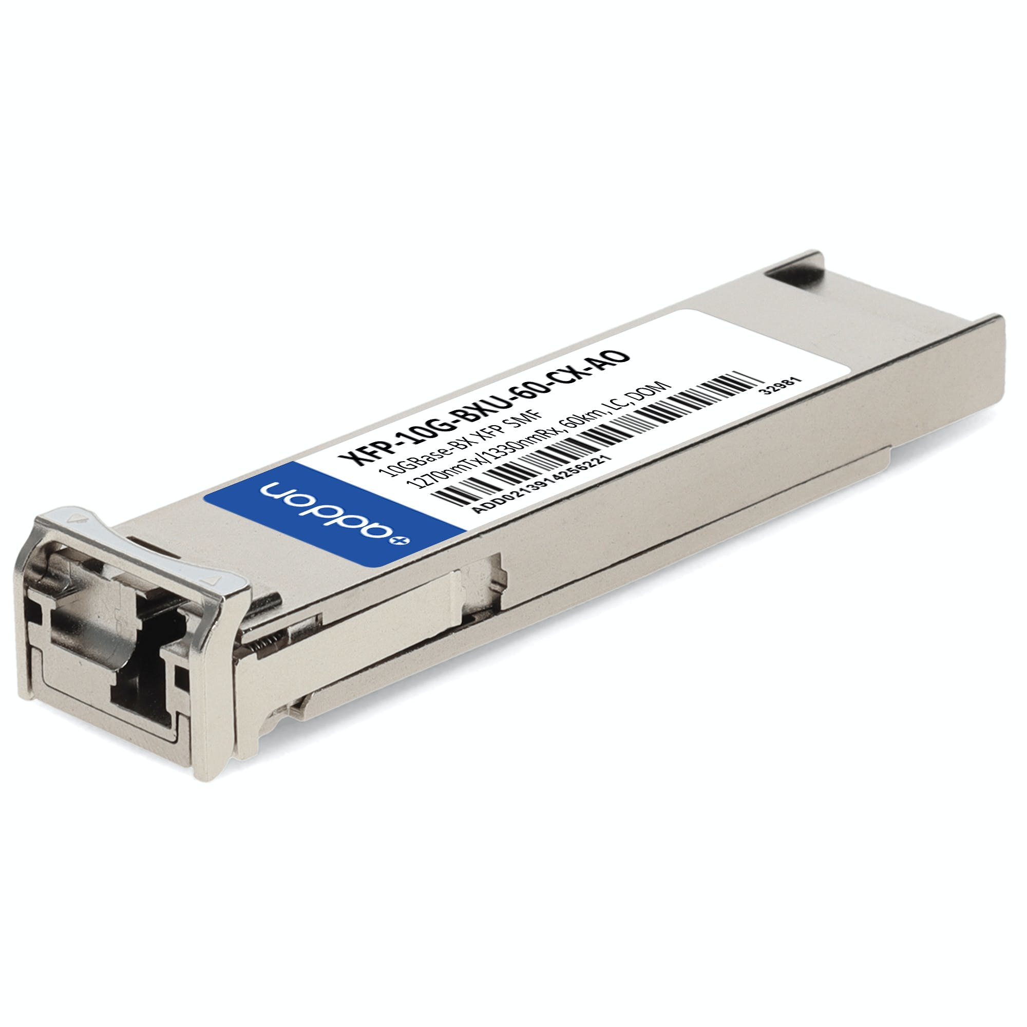 AddOn Networks XFP-10G-BXU-60-CX-AO Compatible 10G XFP 60 km TAA Compliant Transceiver AddOn Networks XFP-10G-BXU-60-CX-AO Compatible 10G XFP 60 km TAA Compliant Transceiver