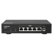 QNAP QSW-1105-5T network switch Unmanaged Gigabit Ethernet (10/100/1000) Black