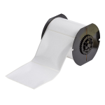 Brady B33 Series Flexible White Polyester with Permanent Rubber-based Adhesive Labels