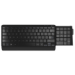 POSTURITE Compact Number Slide Keyboard with retractable number pad. Wired; USB.