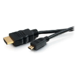 C2G 82026 HDMI cable 0.5 m HDMI Type A (Standard) HDMI Type D (Micro) Black