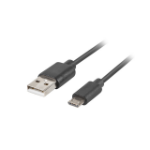 Lanberg CA-USBM-20CU-0018-BK USB cable 1.8 m USB 2.0 Micro-USB A USB C Black