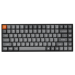 Keychron K2 Max keyboard Universal USB + RF Wireless + Bluetooth Black, Grey