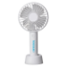 OXYCOOL 10cm Handheld Fan USB-C Rechargeable 3 Speed inc Desk Stand