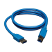 Tripp Lite U322-003 USB cable 35.8" (0.91 m) Blue