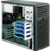 Supermicro 731i-300B Mini-Tower Black Server Case with 300W 80PLUS Bronze Power Supply