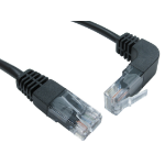 Cables Direct Rj-45/Rj-45 1m Cat5e networking cable Black U/UTP (UTP)