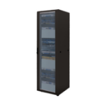 LogiLink D32S81B rack cabinet 32U Freestanding rack Black