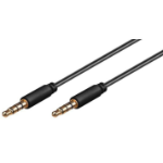 Microconnect IPOD011 audio kabel 0,5 m 3.5mm Zwart