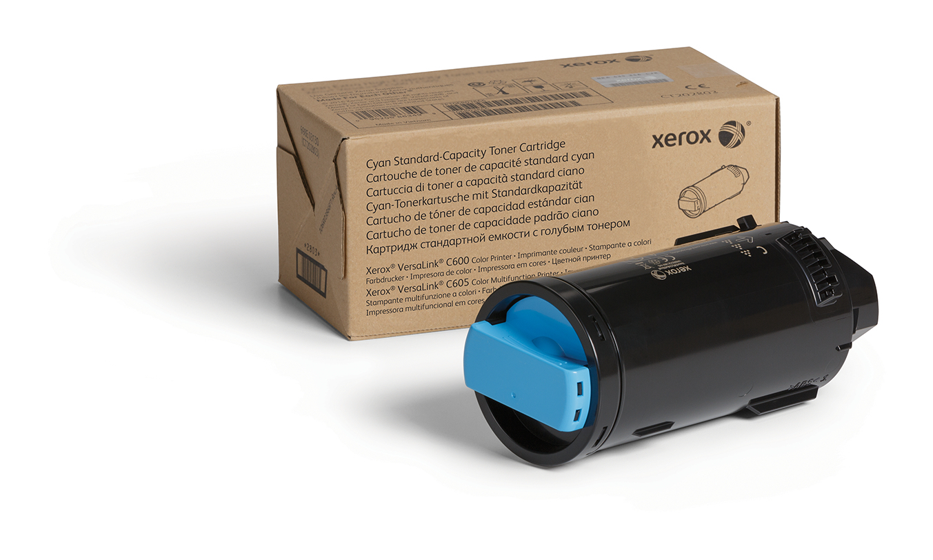 Image of Xerox 106R03896 Toner-kit cyan, 6K pages for Xerox VersaLink C 600/605