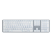 HYPER HS2310NO keyboard Home/Office Bluetooth QWERTY Nordic Grey