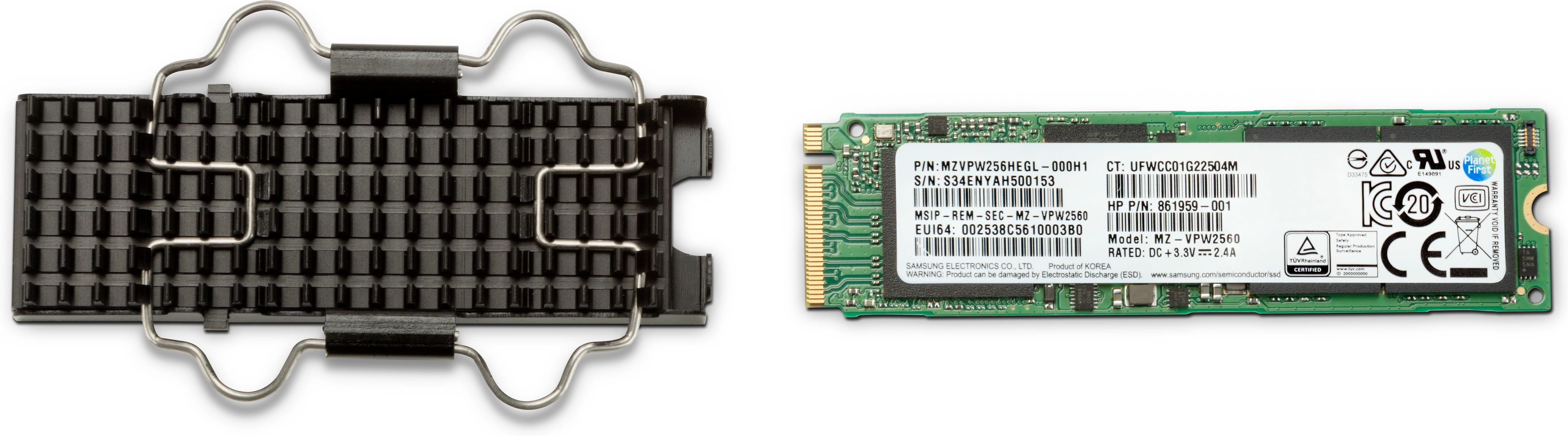 Image of HP Z Turbo Drive M.2 256 GB PCI Express 4.0 TLC