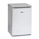 Iceking 91 Litre Freestanding Undercounter Freezer - Silver