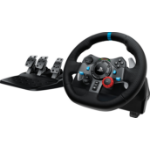 Logitech G G29 Driving Force Aluminum, Black USB Steering wheel + Pedals PC, PlayStation 4, Playstation 3