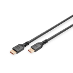 Digitus 16K DisplayPort connection cable, version 2.1, 2m, 80G, black