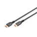Digitus 16K DisplayPort connection cable, version 2.1, 2m, 80G, black