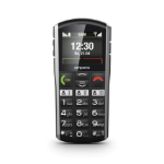 Emporia SiMPLiCiTY 5.08 cm (2") 90 g Black, Silver Feature phone