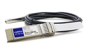 Image of AddOn Networks 0.5m SFP+ - SFP+ InfiniBand cable SFP+ Black