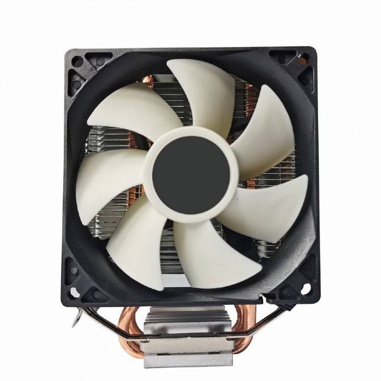 Gembird CPU-HURACAN-X60 kylsystem för dator Processor Luftkylare 9 cm Svart, Vit