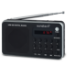 Sunstech Portable digital AM/FM silver radio Portátil Analógica Negro, Plata