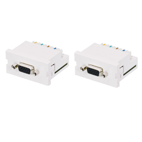 Lindy CAT5e/6 Modular VGA Extender White