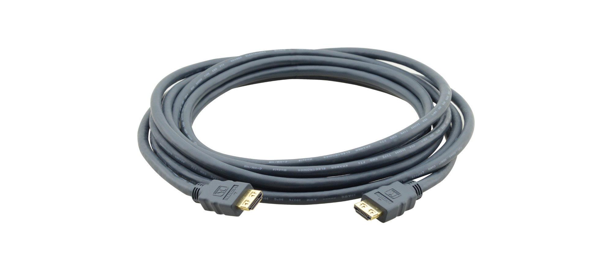 Kramer Electronics C-HM/HM-6 HDMI cable 1.8 m HDMI Type A (Standard) Black