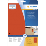 HERMA 4562 self-adhesive label Rectangle Red 80 pc(s)