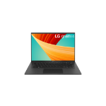 LG Gram 14Z90RU-G.AP52A1 laptop Intel® Core™ i5 i5-1334U 35.6 cm (14") WUXGA 16 GB LPDDR5-SDRAM 256 GB SSD Wi-Fi 6 (802.11ax) Windows 11 Pro Black