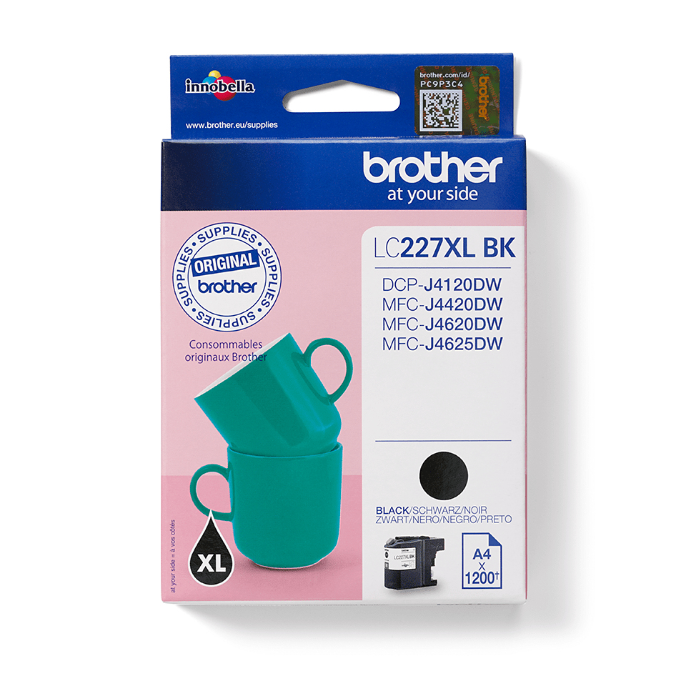 Image of Brother LC-227XLBK Ink cartridge black, 1.2K pages ISO/IEC 24711...