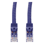 AddOn Networks 2ft Purple CAT 6 PVC Ethernet Cable Snagless Easy Boot RJ-45 M/M