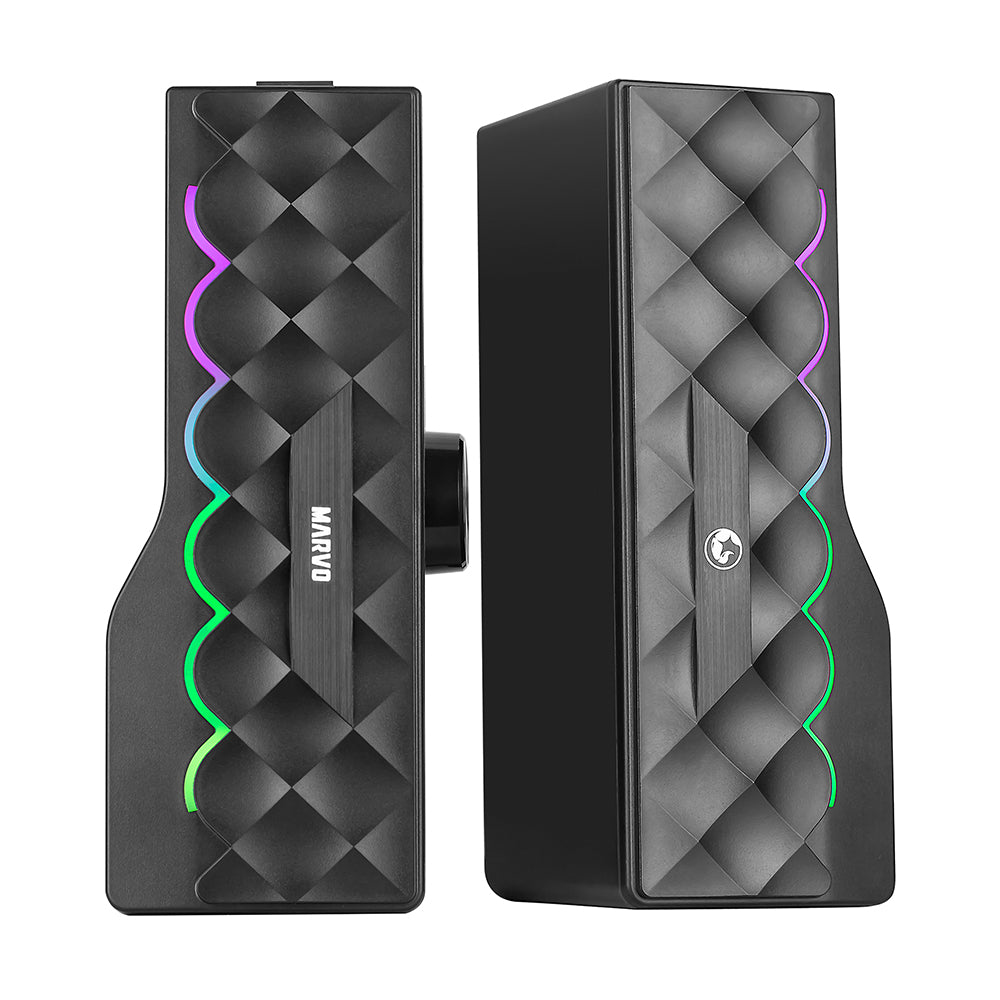 Marvo SG-280 loudspeaker 2-way Black Wired 6 W