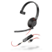 POLY Blackwire 5210 Headset Head-band Black, Red