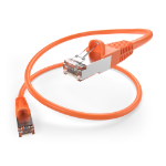 UNC PC6-20F-ORG-SH-S networking cable Orange 239.8" (6.09 m) Cat6