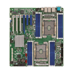 Asrock Motherboard Intel Xeon Dual Socket P C621 DDR4 PCIE SATA3 EEB Retail IntelÂ® C621 LGA 3647 (Socket P)