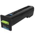 Lexmark 24B6508 Toner cartridge cyan, 20K pages for Lexmark XC 6152