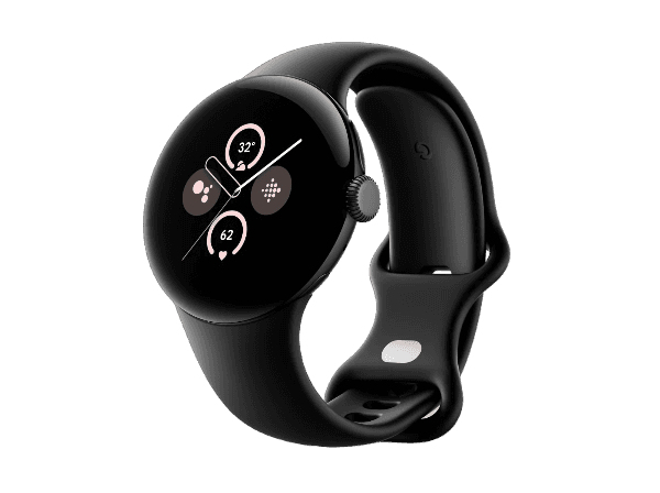 Google Pixel Watch 2 AMOLED 41 mm Digital Touchscreen Black Wi-Fi GPS (satellite)