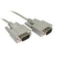 Cables Direct 2m D9/HD15 serial cable D9 M HD 15 M