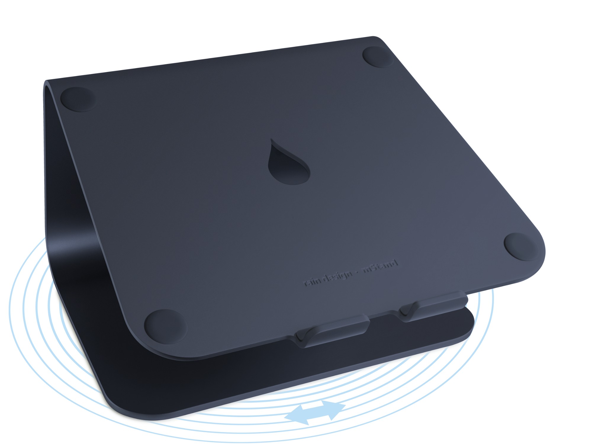 Rain Design MSTAND360 LAPTOP STAND WITH 360 Black 38.1 cm (15")