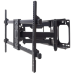 Manhattan TV & Monitor Mount, Wall, Full Motion, 1 screen, Screen Sizes: 37-75", Black, VESA 200x200 to 800x400mm, Max 75kg, LFD, Tilt & Swivel with 3 Pivots, Lifetime Warranty