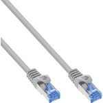 InLine Patch cable, Cat.6A, S/FTP, TPE flexible, grey, 2m