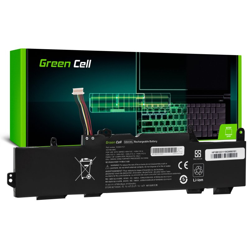 HP189 GREEN CELL SS03XL Battery for HP EliteBook 735/745/830/840 G5/G6