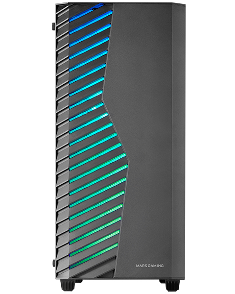 Mars Gaming Black Mc-Volt Midi Tower