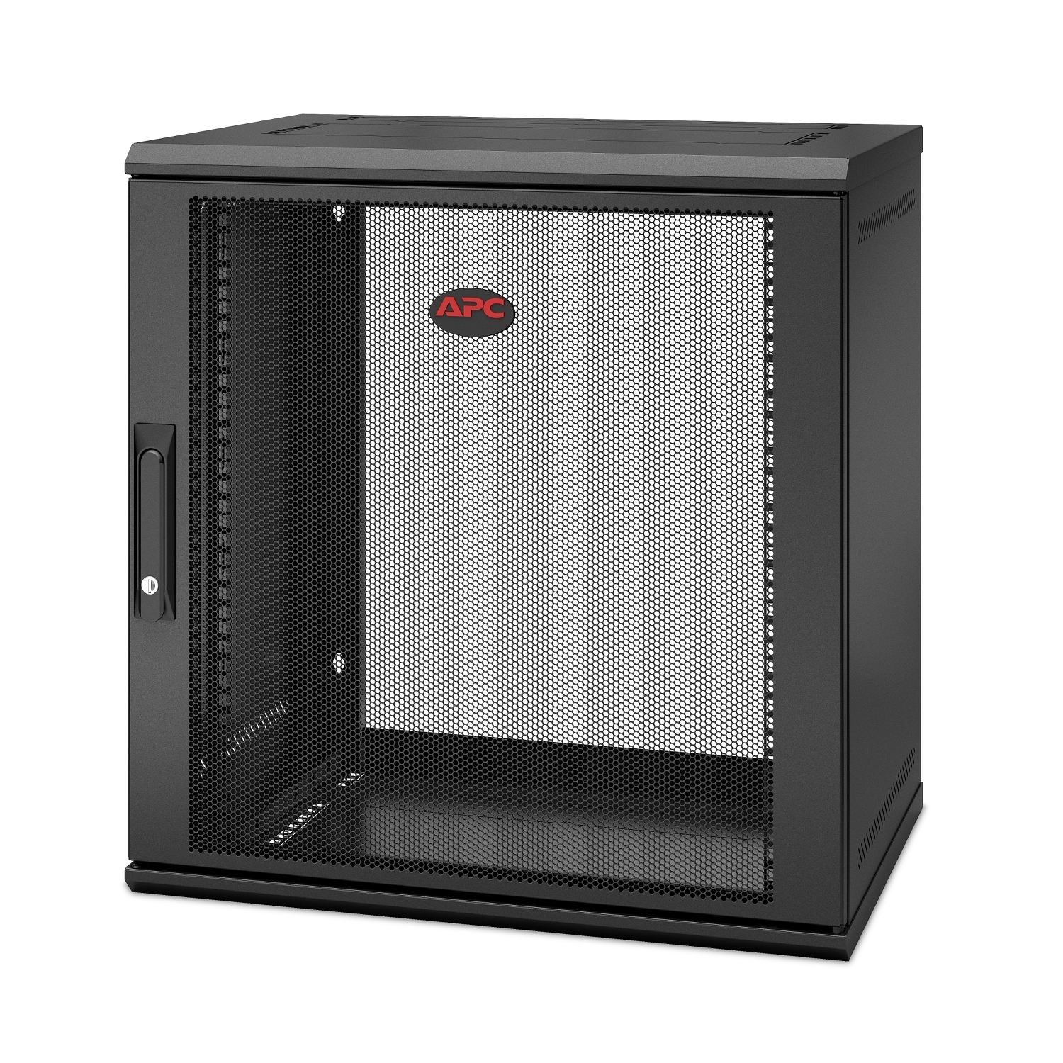 Image of APC NetShelter WX 12U Single Hinged Wall-mount Enclosure 400mm...